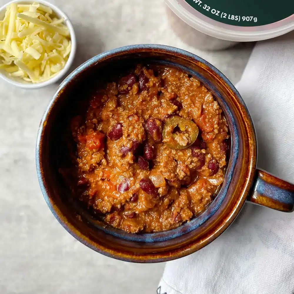 Grass-Fed Beef Chili with Beans