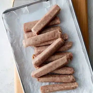 3266Pork 1oz Maple Breakfast Sausage Links, 10 per pack