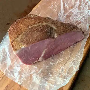 3684Large Uncured Boneless Half Ham