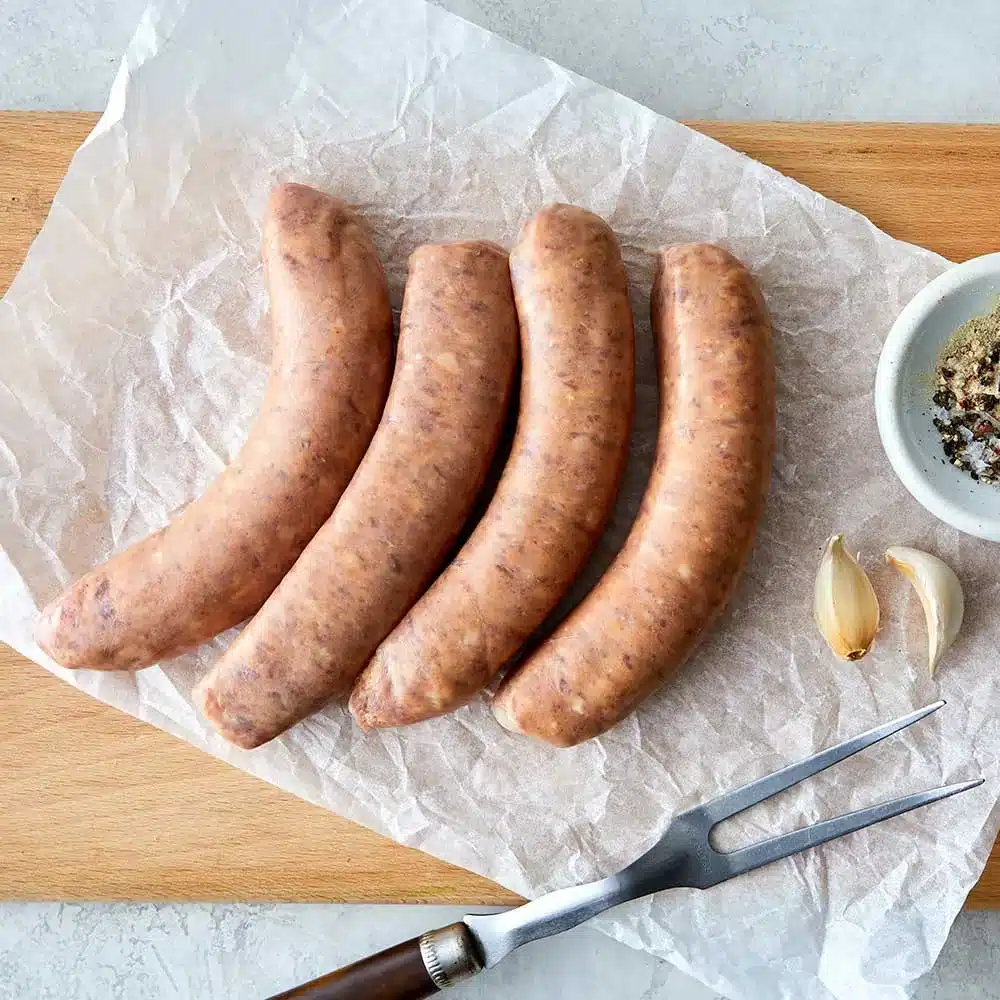 Garlic & Ginger Sausage