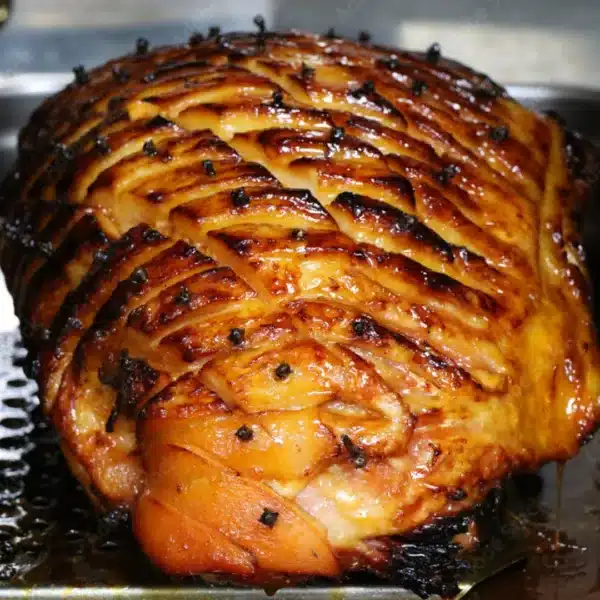 Spring Holiday Glazed Ham