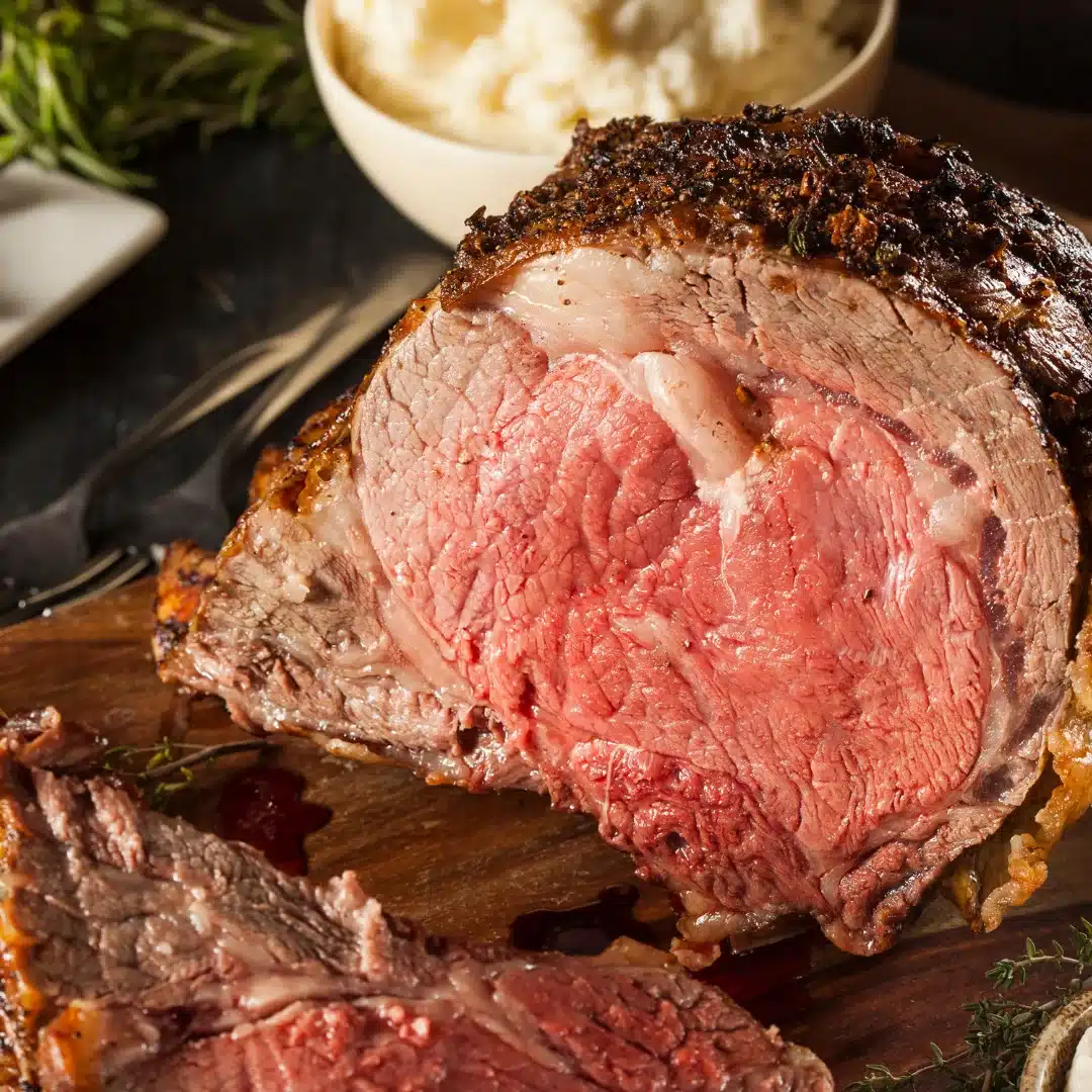 Spring Holiday Prime Rib with Potatoes